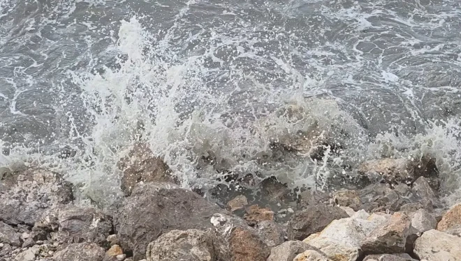 Van Gölü’nde dalgalar yükseldi, uçaklar ikinci denemede indi