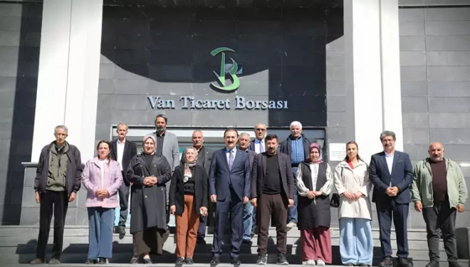 Eşbaşkanlardan VAN TB’ye ziyaret
