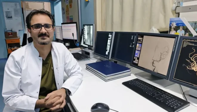 Van'da beyin damar yumağı ameliyatsız tedavi edildi