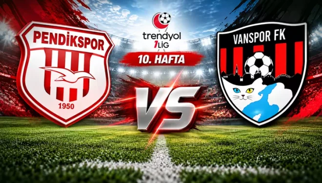 Pendikspor - Vanspor maçı ne zaman, saat kaçta ve hangi kanalda?