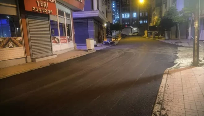 İpekyolu Belediyesi Zerbank Sokak’ı asfaltladı