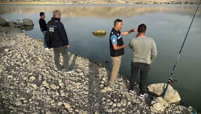 Van’da balıkçılık faaliyetlerine sıkı denetim