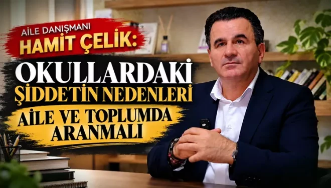 Hamit Çelik, okullardaki şiddetin nedenlerini değerlendirdi