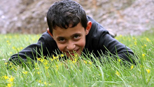 Bahçesaray yolunda kış, merkezde bahar