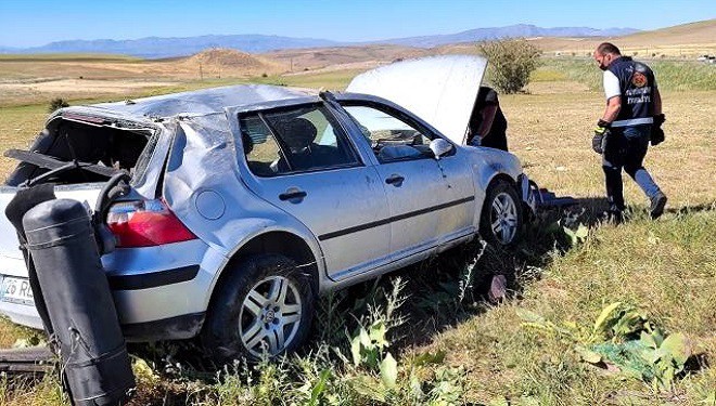 Van'da trafik kazası: 1 yaralı