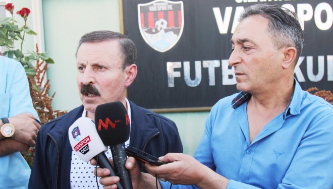 Servet Yenitürk: Vanspor için çok üzücü içimiz yanıyor