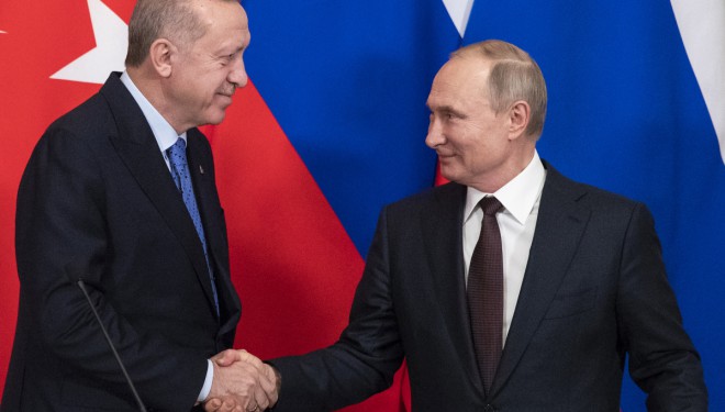 Cumhurbaşkanı Erdoğan ve Putin telefonda görüştü