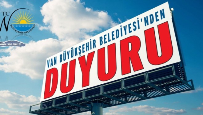 Van Büyükşehir Belediyesinden ‘yol üstü parkomat uygulaması' açıklaması