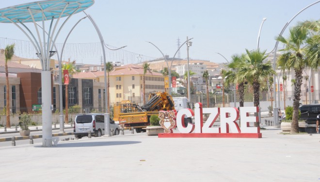 Cizre tarihinin en sıcak yaz günlerini yaşıyor