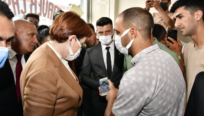 İyi Parti Lideri Meral Akşener Van'da vatandaşın geçim sıkıntısını dinledi