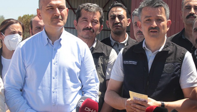 Orman yangınlarında son durumu Bakan Pakdemirli ve Bakan Soylu açıkladı
