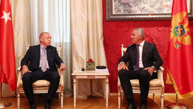 Erdoğan: "Karadağ'la 250 milyon dolarlık hedef koyduk"