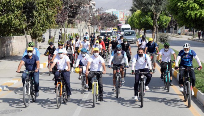 Van Büyükşehir belediyesinden bisiklet turu