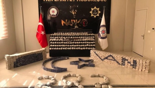 Van’da bir haftada 387 kilo 394 gram uyuşturucu ele geçirildi