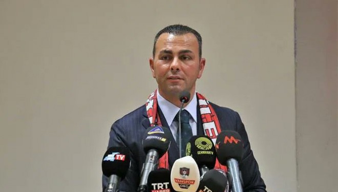 Vanspor FK Başkanı İzsiz: Önümüzde zorlu maçlar var