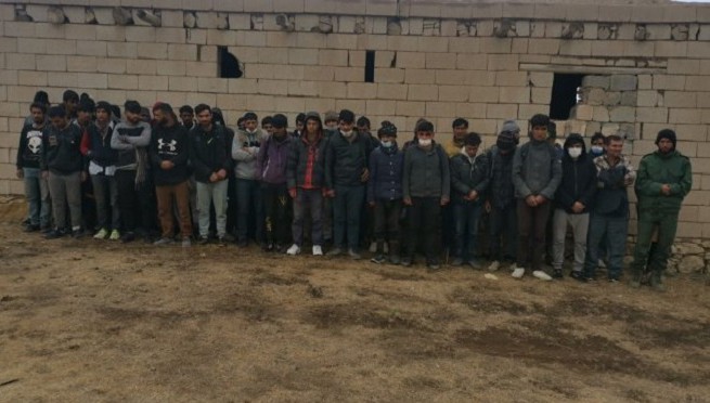 Van'da 164 düzensiz kaçak göçmen yakalandı