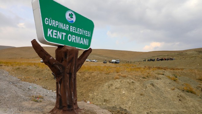 Gürpınar Belediyesi Kent Ormanı Kuruldu