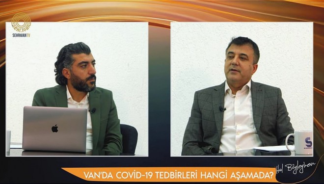 İl Sağlık Müdürü Sünnetçioğlu, Şehrivan TV’ye konuk oldu