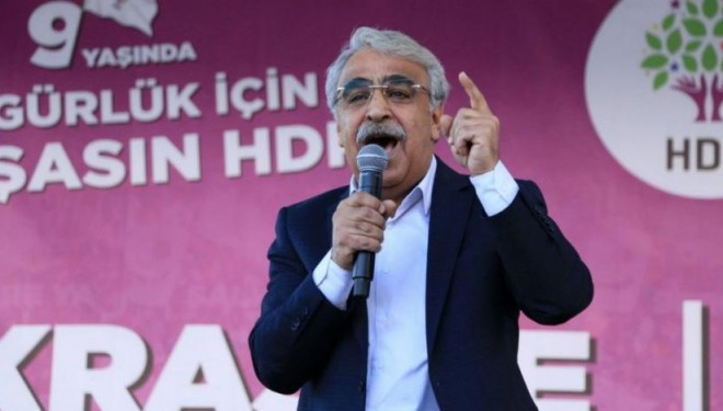 HDP Eş Genel Başkanı Sancar: Hedefimiz yüzde 15'ten yukarıdır