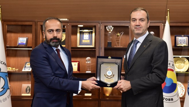 Rektör Şevli’den İMEAK Deniz Ticaret Odasına Ziyaret