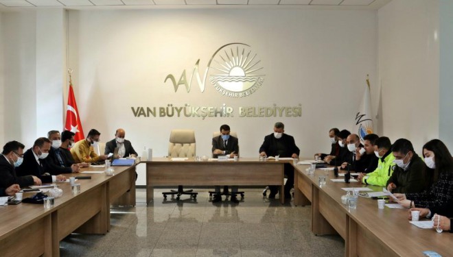 Van Büyükşehir Belediyesinin Şubat Ayı UKOME Toplantısı yapıldı