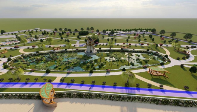 Van Büyükşehir Belediyesinden İskele sahiline yeni park
