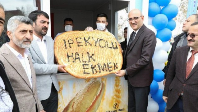 İpekyolu'nda halk ekmek satışı başladı