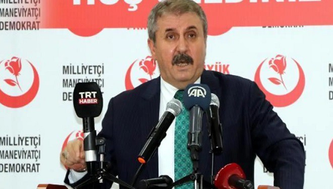 BBP Lideri Destici, Van'da TÜSİAD'ı eleştirdi!