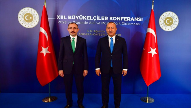 Bakan Çavuşoğlu: 'Bölgemizde önemli bir lojistik ve üretim üssüyüz'