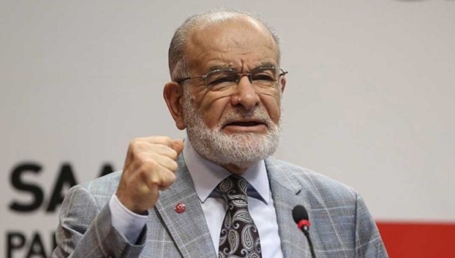 Karamollaoğlu'ndan Nureddin Nebati'ye: 'İnsanın biraz yüzü kızarır'