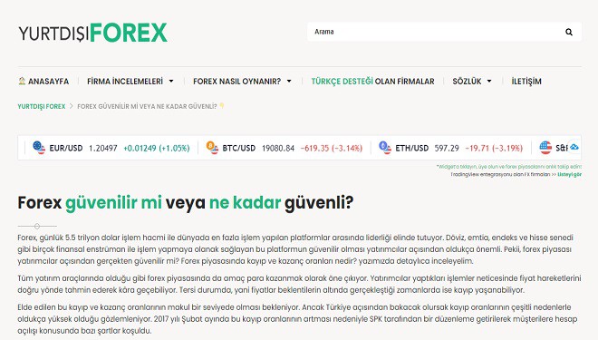 Forex Güvenilir Mi?