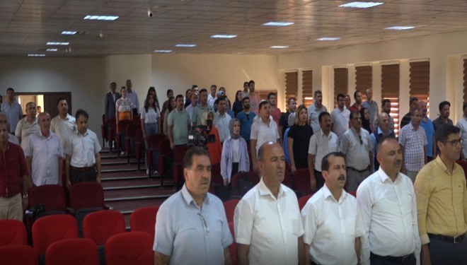 Erciş'te müdürler kurulu toplantısı