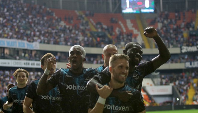 Adana Demirspor sahasında Trabzonspor'u devirdi