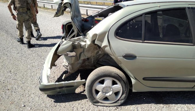 Muradiye'de trafik kazası: 1 yaralı