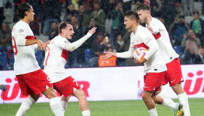 A Milli Futbol Takımı, 3-3 berabere kaldı, B Ligi'ne yükseldi