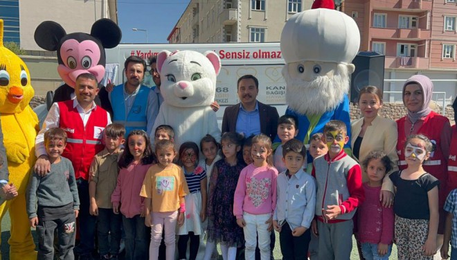 Muradiye Belediyesinden çocuk şenlikleri