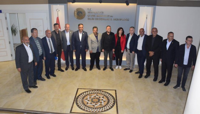 STK’lardan Van Çevre, Şehircilik ve İklim Değişikliği İl Müdürlüğü’ne “Sit Alanı” ziyareti