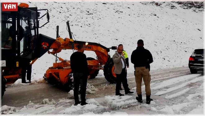 Kaymakamdan 3 bin rakımlı Karabet Geçidi'nde inceleme!