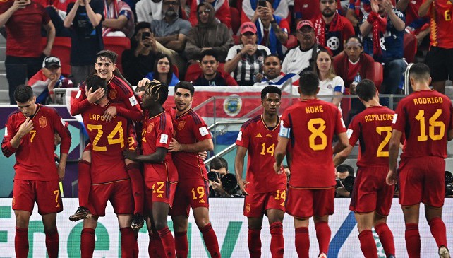 İspanya 7-0 Kosta Rika (2022 Dünya Kupası)