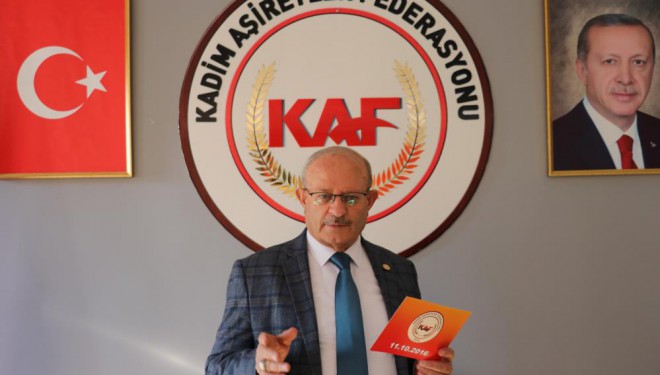 KAF Başkanı Aslan’dan teşekkür mesajı