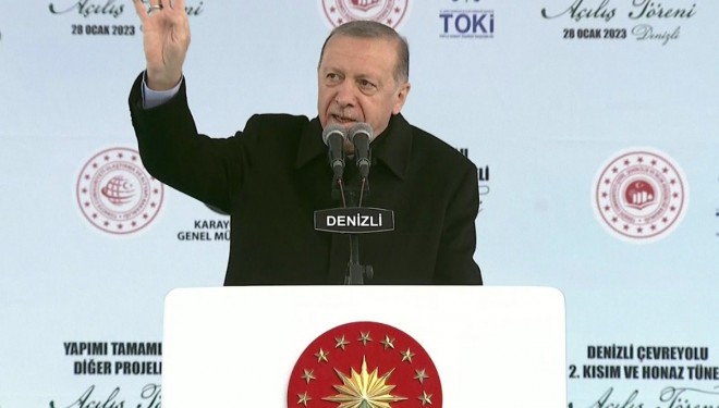 Cumhurbaşkanı Erdoğan'dan 6'lı masaya yeniden adaylık cevabı: 'Aday çıkaramıyorlar'