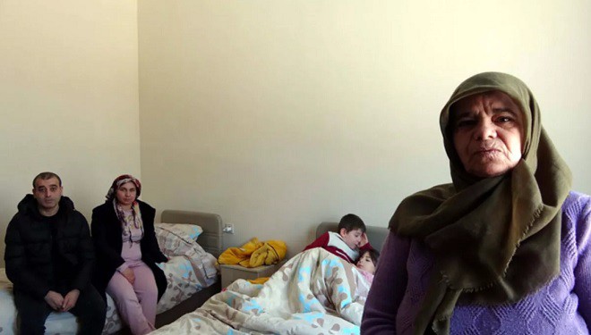 Eşi ve 5 çocuğuyla depremden son anda kurtuldu, Erciş KYK'ya yerleştirildi