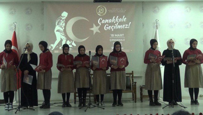Erciş'te "18 Mart Çanakkale Zaferi ve Şehitleri Anma Günü" programı