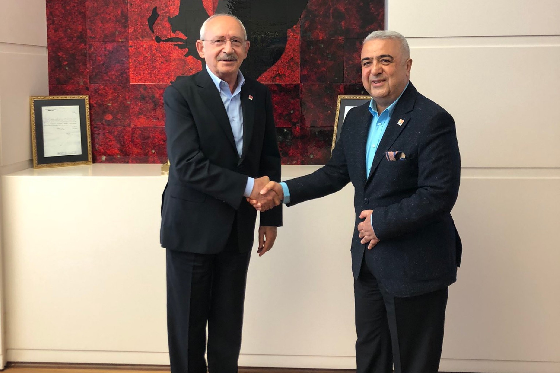 O ses getiren görüntüleleri, Kılıçdaroğlu'nun Başdanışmanı Rüstem Zeydan paylaştı