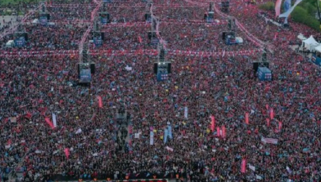 İstanbul'da tarihi miting: Milyonlar Maltepe'ye akın etti