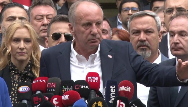 Muharrem İnce, Cumhurbaşkanı adaylığından çekildi