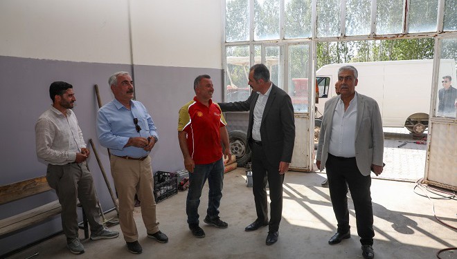 Gürpınarlı esnaflar yeni iş yerlerine kavuştu