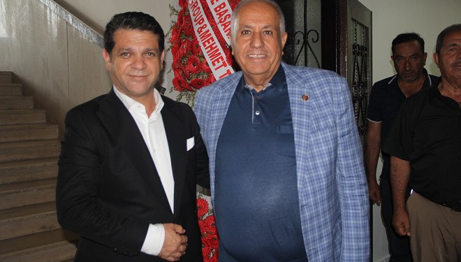 Kandaşoğlu'ndan, Ak Parti İpekyolu ilçe başkanı Kuşan'a hayırlı olsun ziyareti