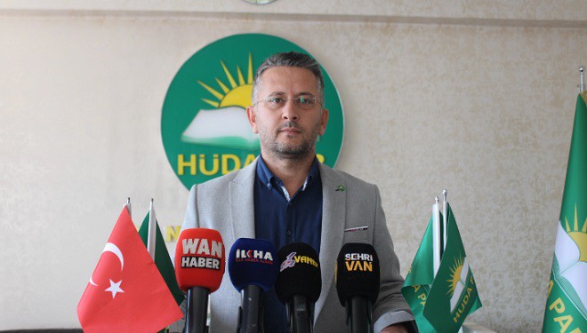 HÜDA-PAR Van İl Başkanı Rasim Sayğın