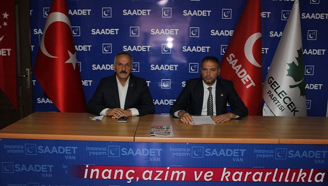 SP ve Gelecek Partisi Van İl Başkanlığı